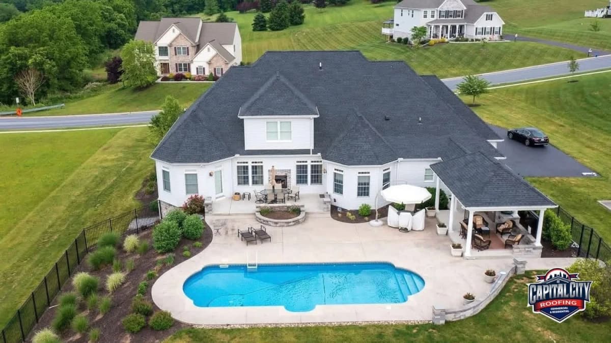 Alpharetta Estate Outdoor-Living Roof Replacement
