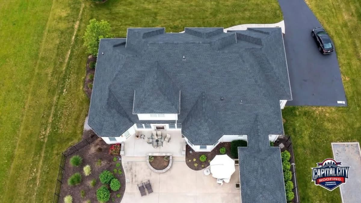 Suburban Estate Pool Home Full Roof Replacement