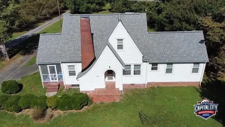 Classic Cottage Slate-Gray Architectural Re-Roof