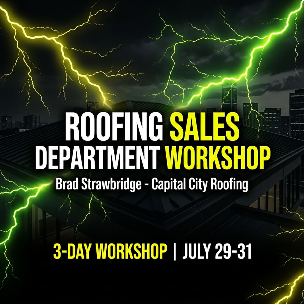 How to Build a Roofing Sales Department That Runs Without You