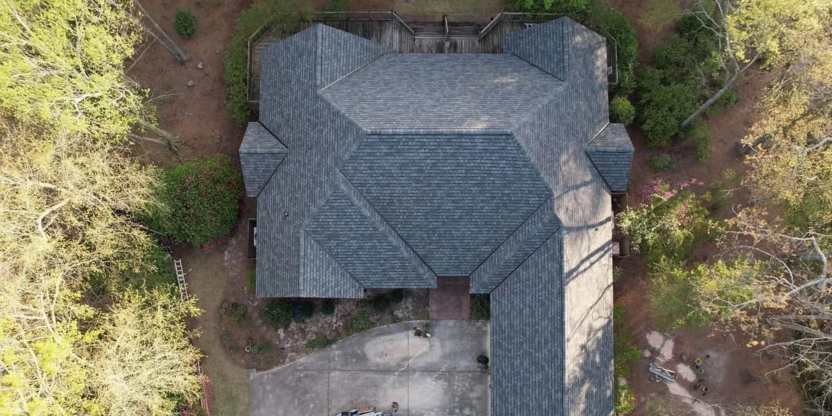 GAF Timberline HDZ - Barkwood - after
