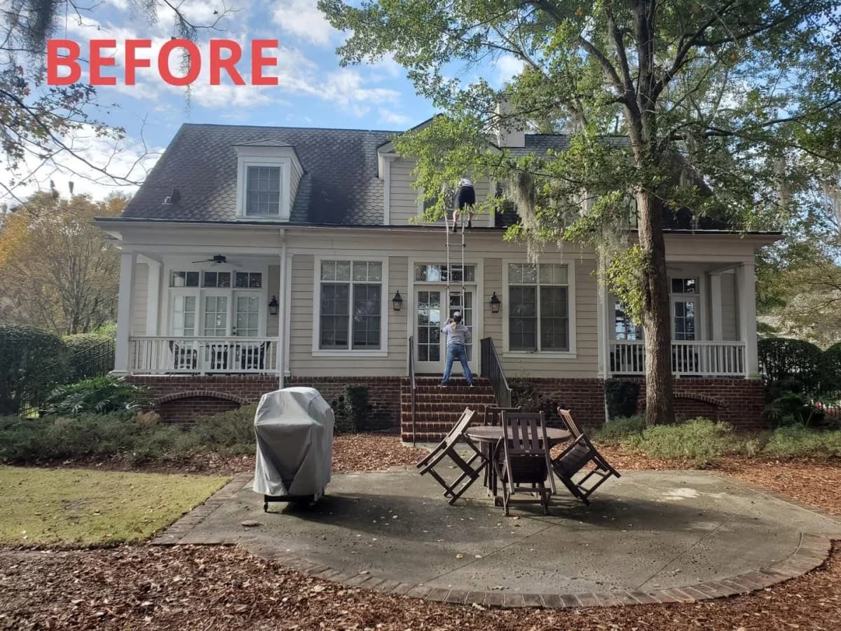 Full Exterior Refresh — Roof & Siding — before