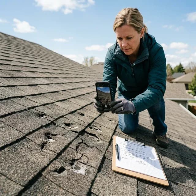 Storm Damage Documentation for Insurance Claims