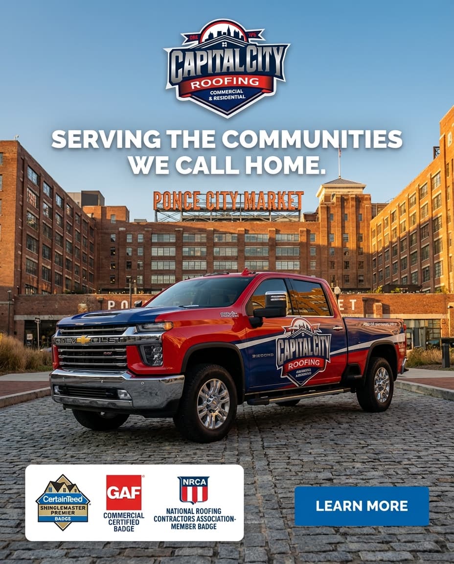 Capital City Roofing team serving neighborhoods through Habitat for Humanity