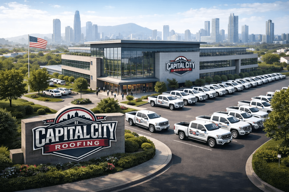Capital City Roofing headquarters powering BuilderLync technology