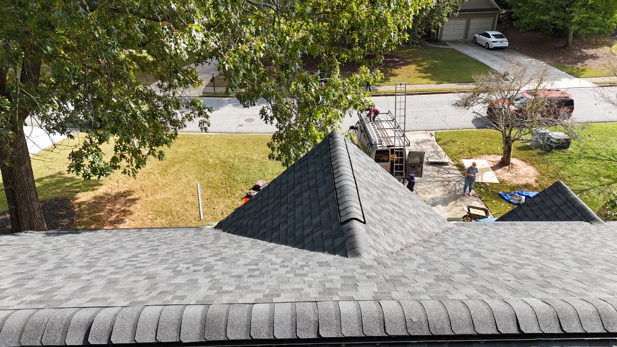 Alpharetta Luxury architectural shingle upgrade